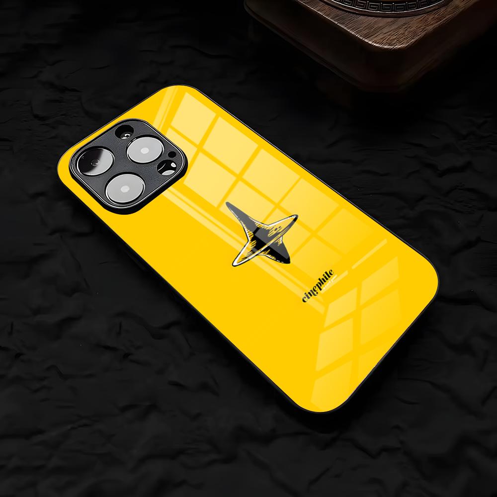 W-works I-Inception Phone Case For IPhone 17 Air 16 E Pro Max 15 14 13 Mini 12 Pro 11 Max Plus Black Glass Cover
