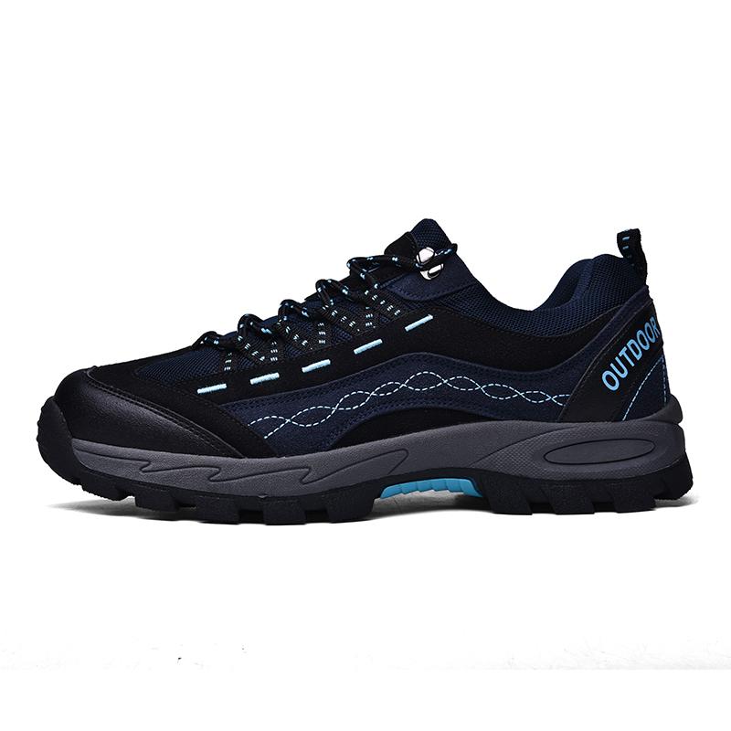 Summer Men Casual Sneakers Breathable Mesh Shoes Mens Non-Slip Outdoor Hiking Shoes Mens Climbing Trekking Shoes Zapatos Hombre