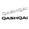 New 3D Car Styling ABS Plastic Car Sticker QASHQAI Letter Logo Car Rear Trunk Body Emblem Sticker Auto Accessories