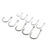 500Pcs 10 Sizes Assorted Sharpened Fishing Hooks Lures Baits with Tackle Box