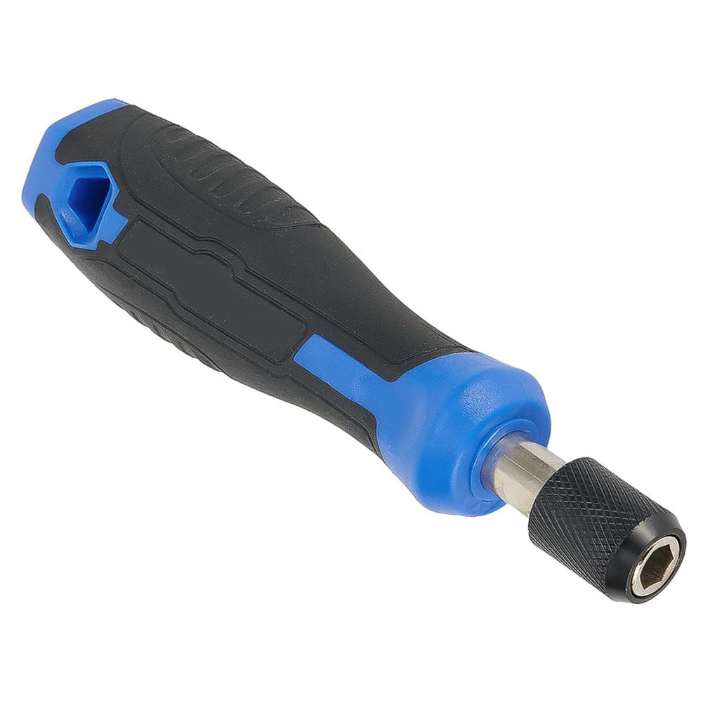 

6,35 мм шестигранный самоблокирующийся адаптер ручка отвертки держатель бит отвертки 5 дюймов синий