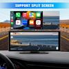 10.26' CarPlay Screen with 4K Dash Cam & 1080P Backup Camera, Supports CarPlay/Android Auto, GPS, Bluetooth