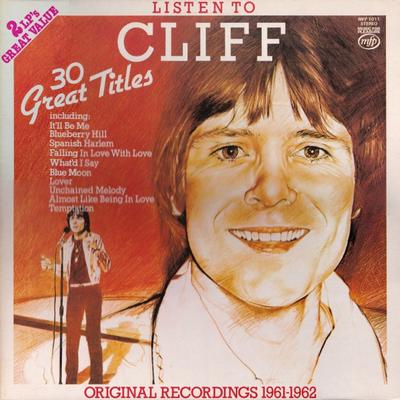 LP Plaat CLIFF RICHARD Listen To Cliff MFP1011 Music For Pleas 1980 VK Pop Gebruikt