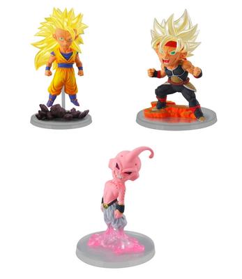 Bandai Dragon Ball Super UG Dragon Ball 03 Sada všech 3 typů [Super Saiyan 3 Son Goku Super Saiyan Bardock Xeno Majin Boo]