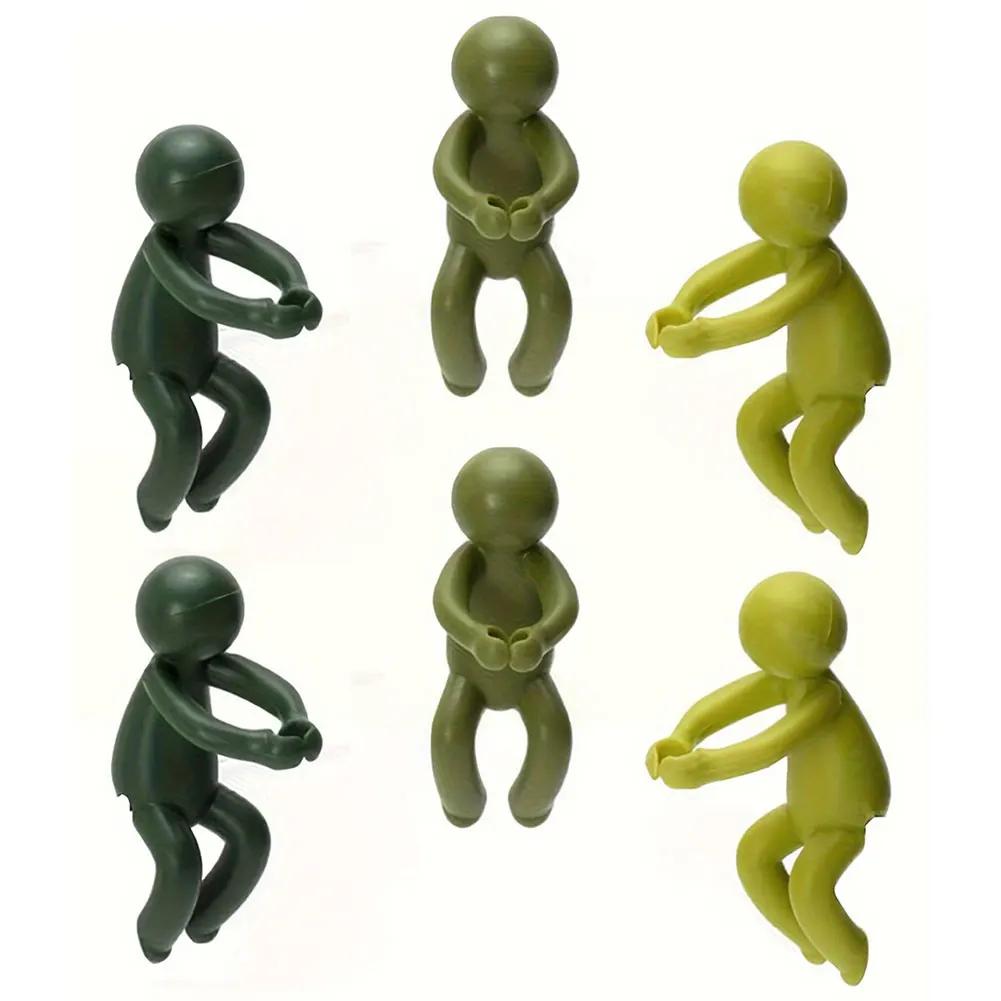 New Product Plant Support Creative Little Character Plant Cultivation Indoor Indoor Flower Plant Vine Climbing Bracket