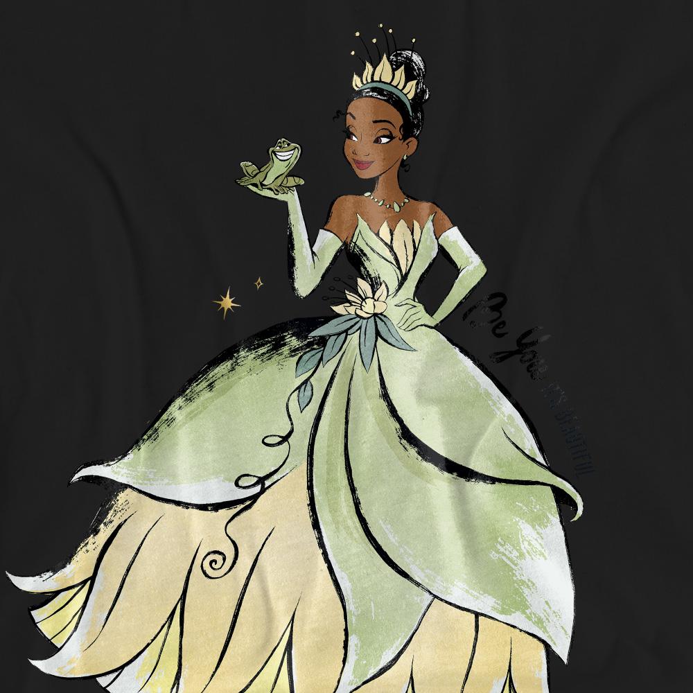 The Princess and the Frog Unisex Adult Be You, It´s Beautiful Tiana T-Shirt
