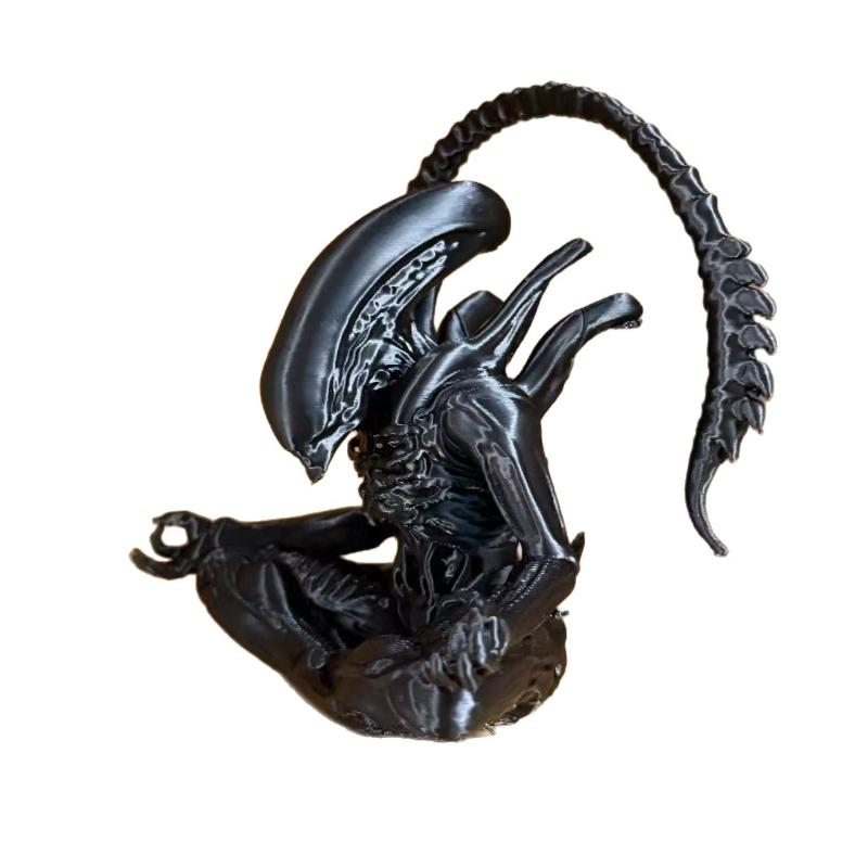1 Stück Feiertagsgeschenk Alien Film Anime Figur Xenomorph Figur Figur 3D Druck Statue Modell Puppe Sammlung Dekoration Spielzeug