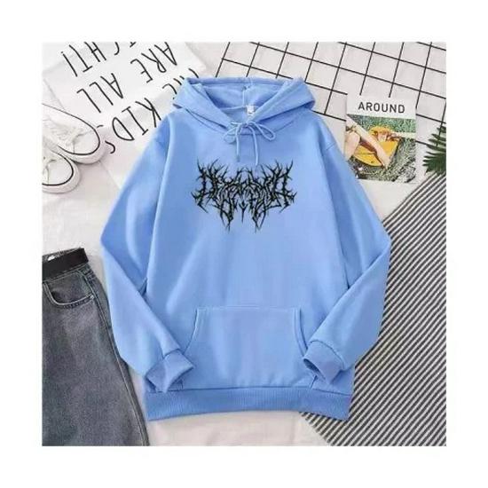 Women's Vintage Harajuku Hip Hop Hoodie - Long Sleeve Aesthetic Sweatshirt for Winter