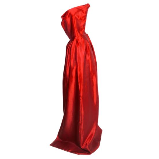 Halloween Cloak Shiny Hooded Solid Color Full Length Men Women Kids Adults Wizard Death Cosplay Cape Masquerade Costume Party Prop Supplies