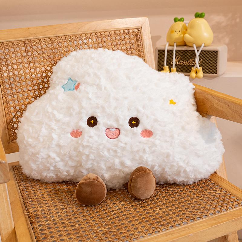 45cm Sky Theme Stuffed Plushies Doll Sun Rainbow Star Moon Cloud Sofa Pillow Hugging Cushion Kids Birthday Favors Gifts