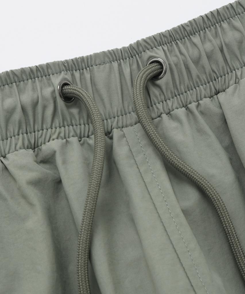 FRIZMWORKS Crispy Nylon Two Tuck Pants _ Sage Green