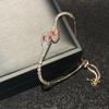 New 2023 Elegant Moissanite Diamond Bracelet for Women - Cold Style Niche Design