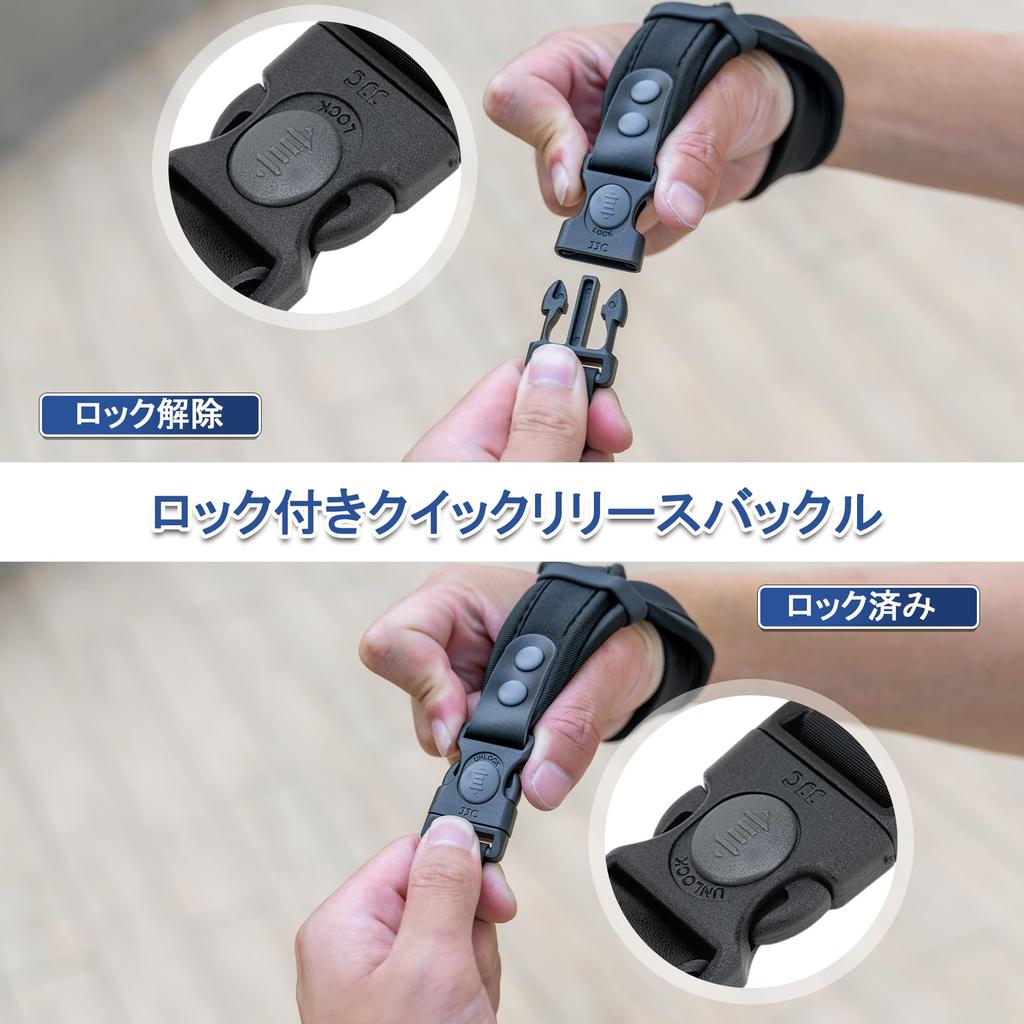 JJC Camera Handle Drop Quick Compatible with Lumix Canon EOS R50 V R10 Fuji Sony RX1R and Other and Compact Digital Cameras Strap, Strap, Prevention,