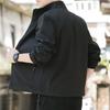 Jacket Men's Thin Autumn Solid Color Trend Brand Baseball Uniform Men's Top Couple Loose Jacket