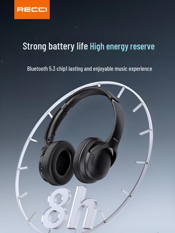Recci REP-W59 Wireless ANC Over-Ear Headphones