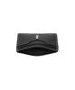 Lemasque Lons Stitch Cowhide Card Holder Black