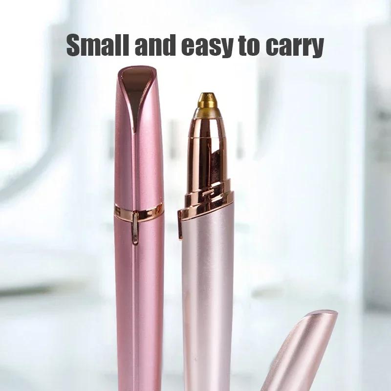 1pc electric eyebrow trimmer Eyebrow trimmer Facial hair remover Female makeup painless automatic eyebrow trimmer tool