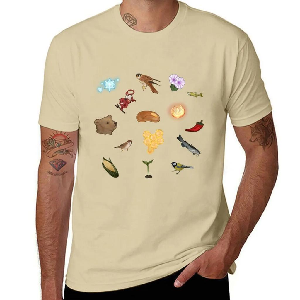 Nibling Nicknames TShirt man t shirt customs Aesthetic clothing oversized t shirt men