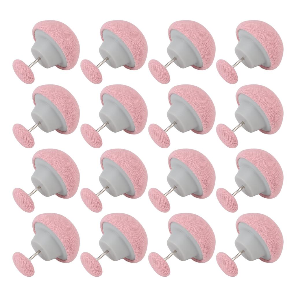 16 STÜCKE Bettdeckenbezug Befestigungsclip Pilzförmige Stoffnadel Kunststoff Quilt Fixator für Zuhause Kissen