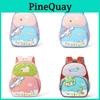 Dinosaur Kids Backpack With Breathable Nylon And Air Cushion Straps For School And Travel