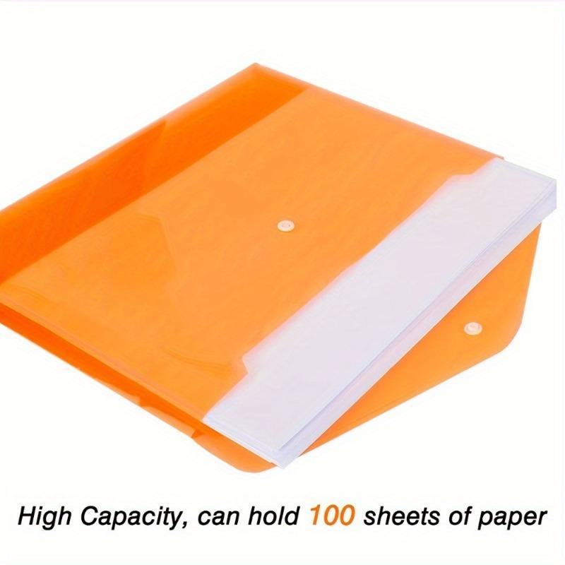 5/10/20 A4 Letter Sized PVC File Bags