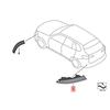 Left Rear Bumper Reflector W/ Fog Light 63147442305 For BMW X7 G07 2018- 40IX 30DX M50IX Reflector Fog Light Assy-A87Q