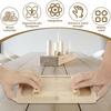 Wooden Finger Exerciser Finger Competition Board Portable Finger Strengthener Wrist Strength Trainer Climbers Training Equipment