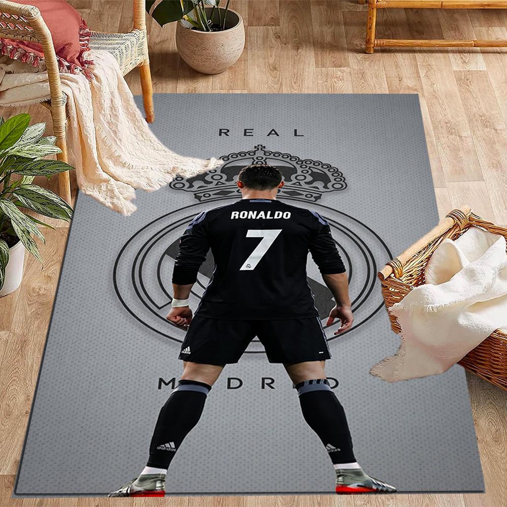 Ronaldo's Number Seven Jersey Floor Mat Perfect for Decorate Room Playrooms Bedrooms Game Room Antislip Carpet Anime Office Decor Wedding Party Gift