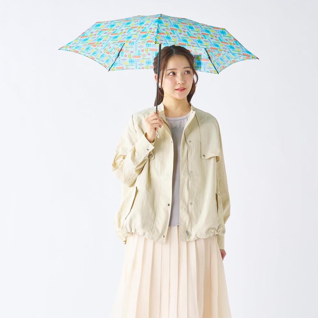 Miracle Tech Lightweight Folding UV Protection Folding Umbrella 50cm 10352 Saxe Blue Imada Mio Ambassador Ultra-compact 11.7cm