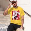 Anime Style Unisexs Tshirt He Themed Characters Valentines Day Gift For Him 2026 New Model Shortsleeve Crewneck Tshirt Classic