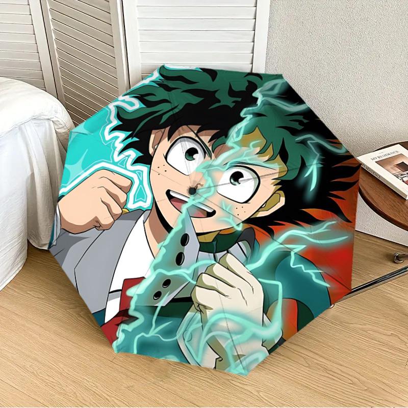1pc My Hero Academia Automatic Open/Close Umbrella, Lightweight Design for Everyone,Durable Canopy Yy251014059