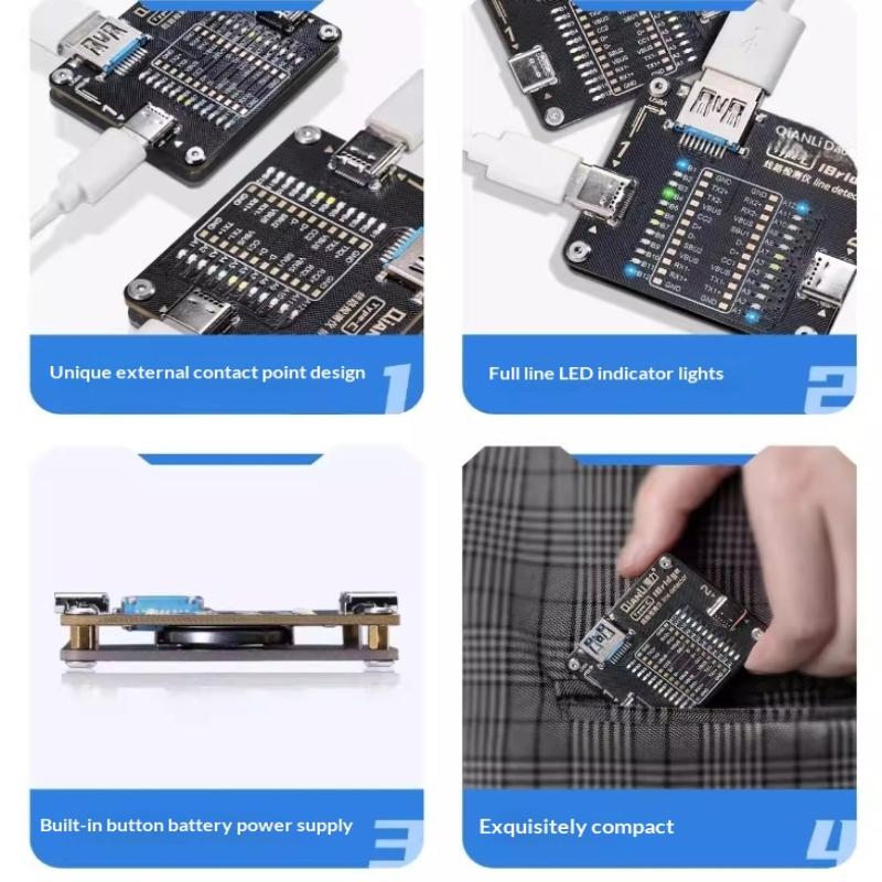 

Type-C Cable Tester Suitable For Ip/Android Fast Detection Of Short Circuit Test Board For Phone Repair Tools 1Pc