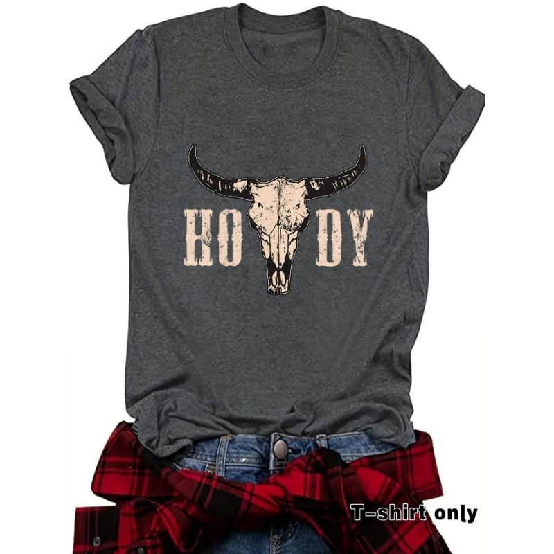 Women's Round-neck Short-sleeved Printed Summer New Comfortable T-shirt