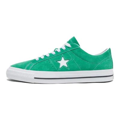 One Star Pro Suede Low Apex Green Unisex Sneakers White Black A08481C