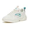 New Anta Wear Resistant Non Slip And Breathable Low Top Sports Casual Shoes Women's White Gray Green 922328815-1