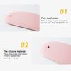 Round Edge Clear Scale Cream Scraper Silicone Ergonomic Multi-use Dough Cutter for Kitchen