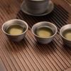 TOMSHOO Pure Titanium Tea Set Cover Bowl Single Fairway Cup Tea Cup Set Double Layer Anti-Scald