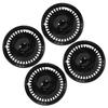 4 buc Calotă Roată 16in Negru Acoperire Completă Protecție Jantă Garnitură Rezistență Ridicată pentru RAV4 Corolla Octavia