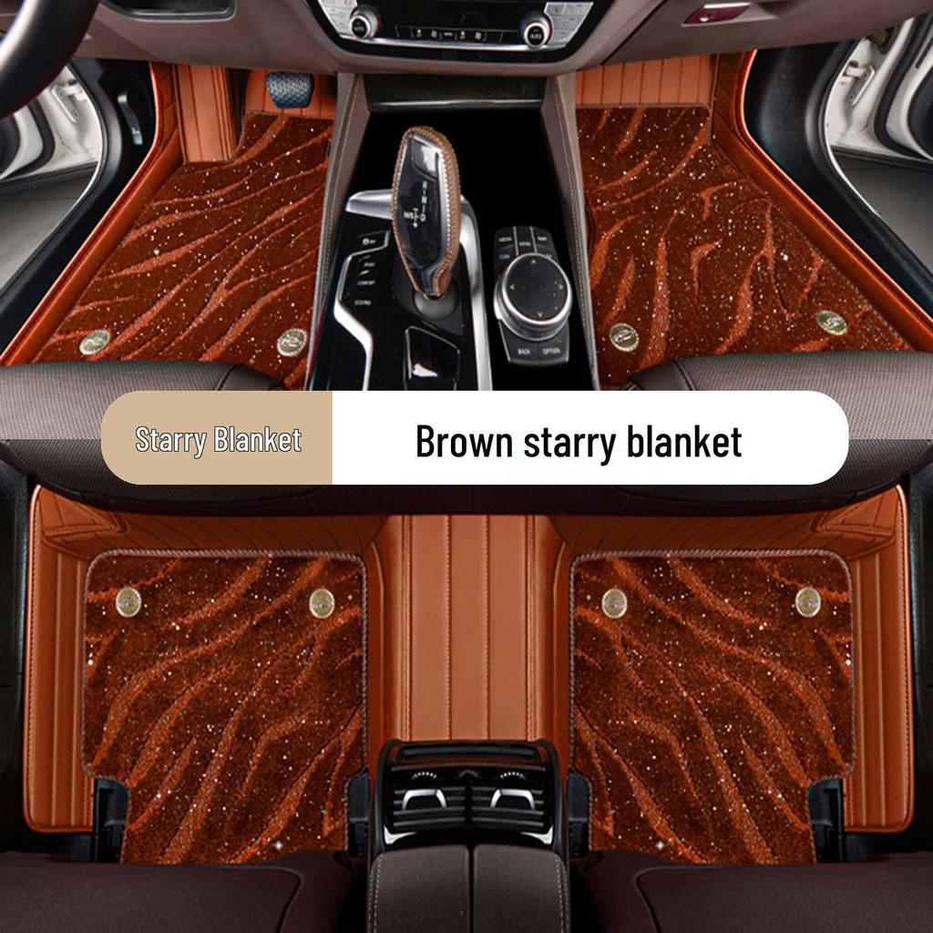 Premium Leather Floor Mats for Jaguar XFL/XEL/F-PACE - Car Interior Upgrade