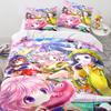 Anime Kawaii Sexy Meisje Beddengoed Set Jongens Meisjes Eenpersoons Tweepersoons Maat Dekbedovertrek Kussensloop Bed Kinderen Volwassenen Mode Hometextiel