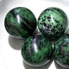 Natural Ruby in Zoisite Crystal Healing Sphere for Halloween Home Decor