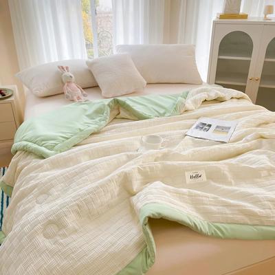 Soybean Fiber Summer Cool Quilt Single Person Thin Summer Quilt Air-conditioned Quilt Machine Washable Summer Double Dormitory