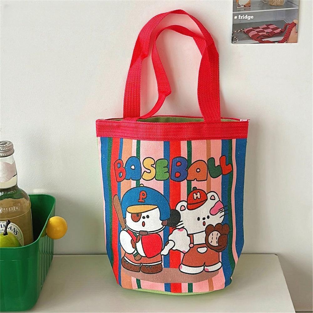 Cute Graffiti Bucket Bag,Printed Cylinder,Commuting for Office Workers,Keys,Water Bottles,Miscellaneous Items, Daily Necessities