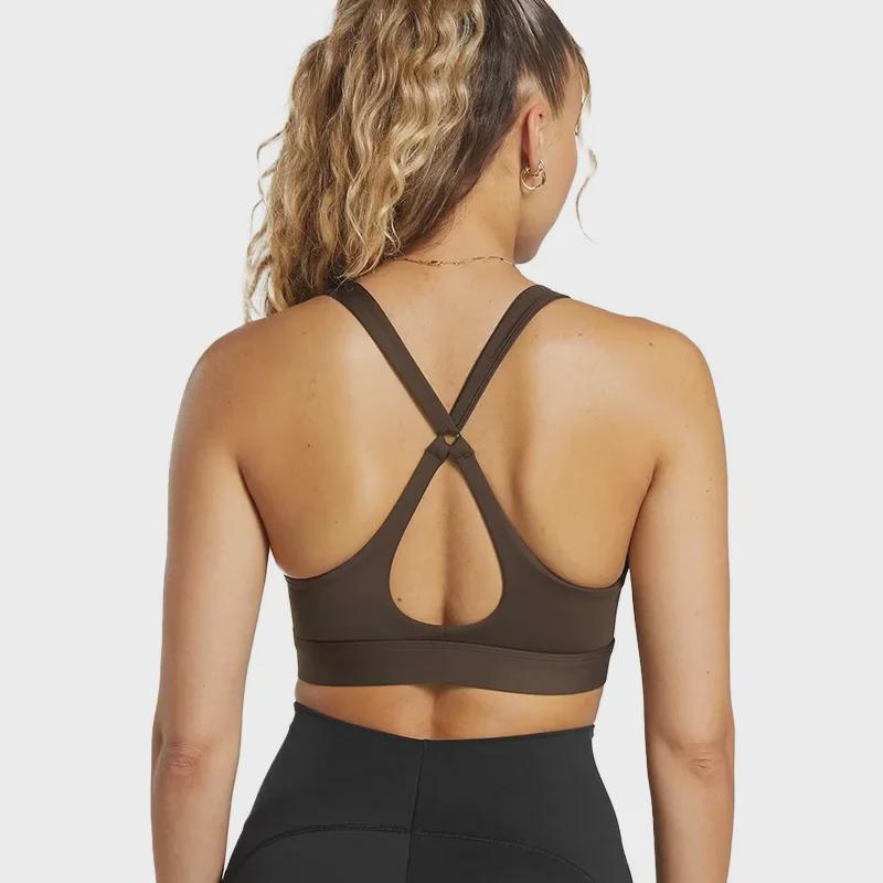 Women's European & American Hollow Back Sports Bra - High-Intensity Yoga & Fitness Vest