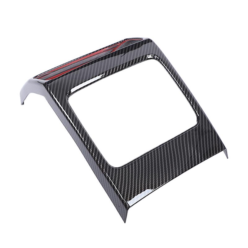 

For Land Rover Discovery Sport 2026-2026 ABS Carbon Fiber Car Rear Air Outlet Decorative Frame Sticker Car Interior Accessories