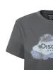 DISCOVERY EXPEDITION Freshvent Women'S Crop Washed Graphic Short Sleeve T-Shirt (D/Grey)