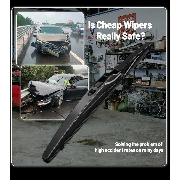 For Renault Megane 3 Grandtour 2008-2016 1set Front & Rear Windshield Wiper Blades Windscreen Wipers 2009 2010 2011 Accessories