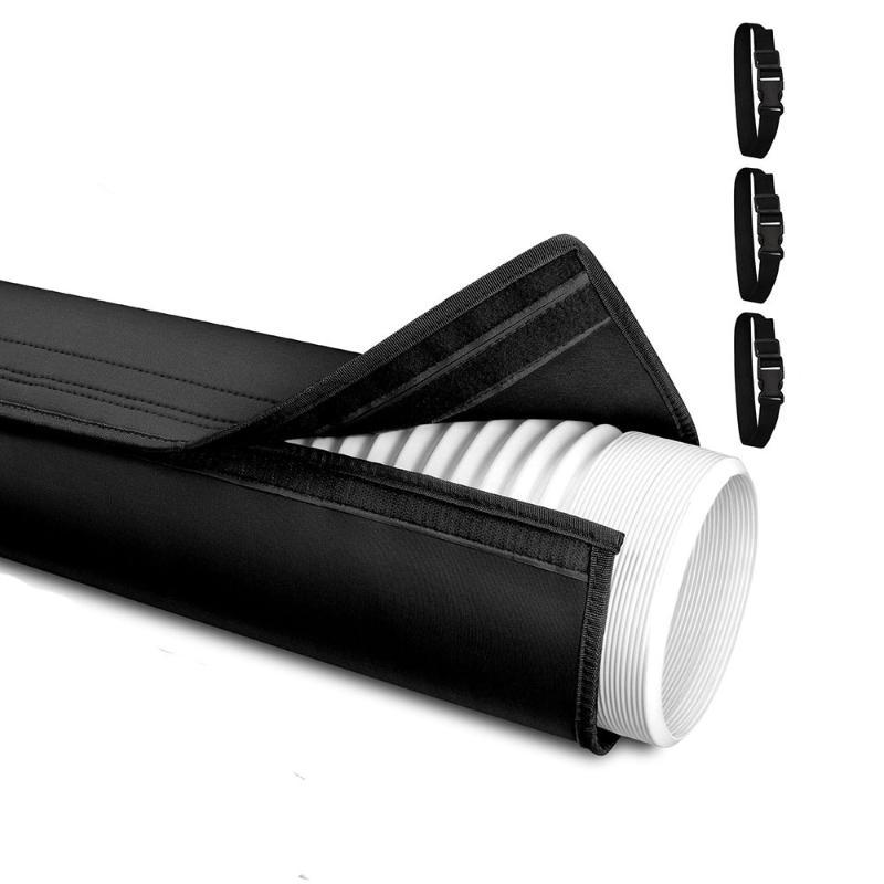 Universal AC Hose Cover Waterproof Dustproof Heat Proof Exhaust Pipe Protector for RV Travel Portable Air Conditioner