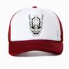 Devil Graphics Baseball Cap Unisex Fashion Outdoor Adjustable Summer Mesh Breathable Trucker Hat Sports