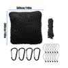 Golf Training Net Heavy Duty Multi-Sports Netting With 4 Carabiners Sports Training Net For Indoor Outdoor Garden Yard Lawn
